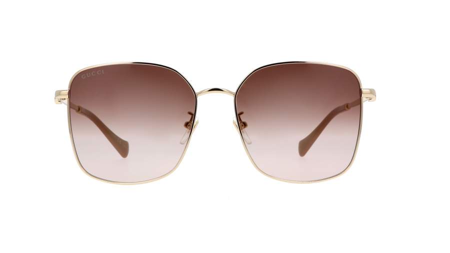Sunglasses Gucci GG1146SK 002 58-17 Gold Large Gradient in stock