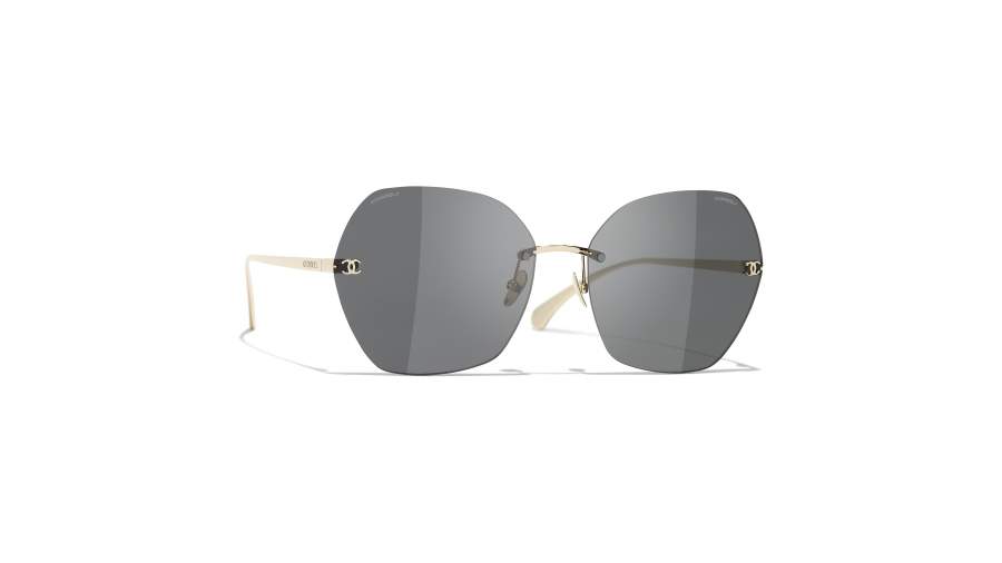 Sunglasses CHANEL CH4271T C395/S4 61-17 Pale Gold Gold Medium Gradient in stock