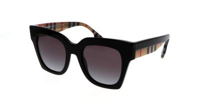 Occhiali da sole Burberry Kitty BE4364 39428G 49-21 Nero in stock