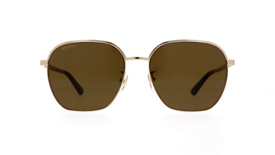 Sunglasses Gucci GG1100SA 002 58-18 Gold Large in stock