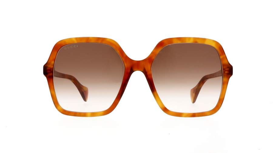 Sunglasses Gucci GG1072S 003 56-19 Havana Tortoise Large Gradient in stock