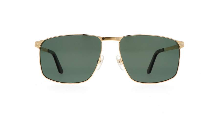 Sunglasses Cartier CT0322S 002 60-16 Gold Large Polarized in stock