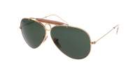 Ray-Ban Shooter Arista Gold G-15 RB3138 W3401 58-09 Mittel