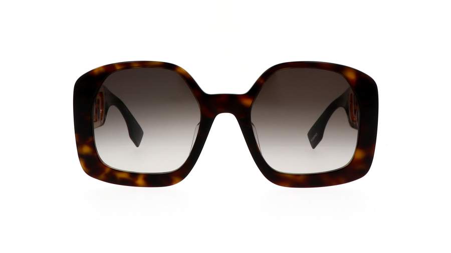Sunglasses Fendi FE40048U 5452F 54-22 Havana Tortoise Large Gradient in stock