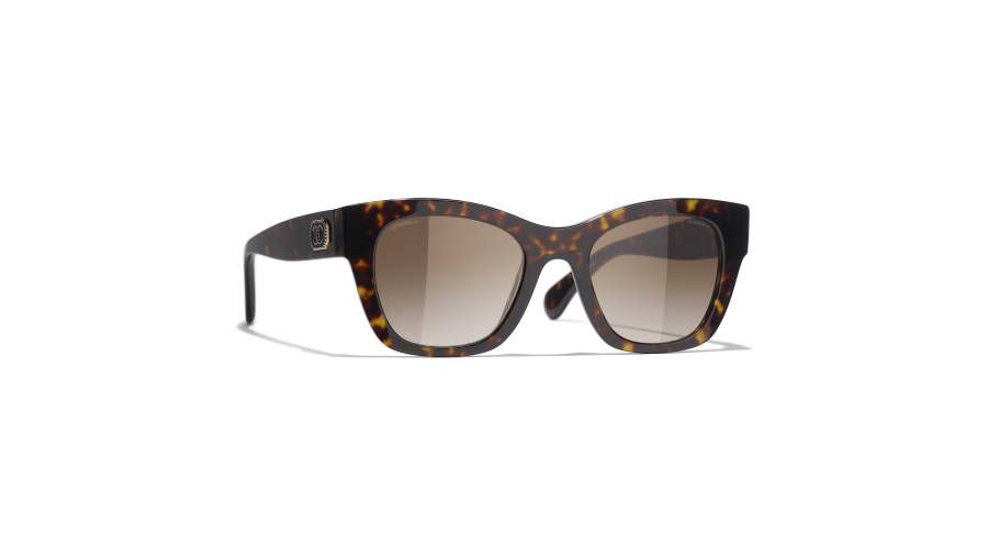 Sunglasses CHANEL CH5478 C 714S5 51-21 Dark Tortoise Tortoise Medium Gradient in stock