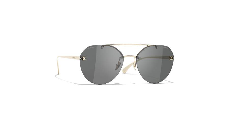 Sunglasses CHANEL CH4272T C395S4 57-17 Gold Medium in stock