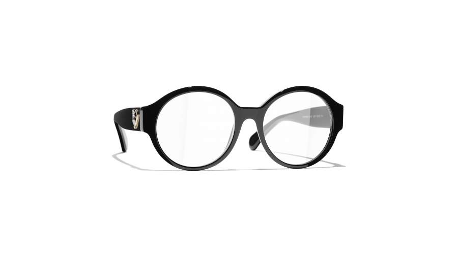 Eyeglasses CHANEL CH3437 C501 52-18 Black Medium in stock