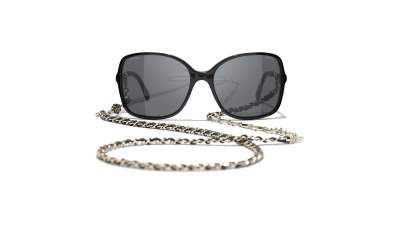 Sunglasses CHANEL Chaîne Black CH5210Q C622S4 57-17 Gradient in stock, Price 729,17 €