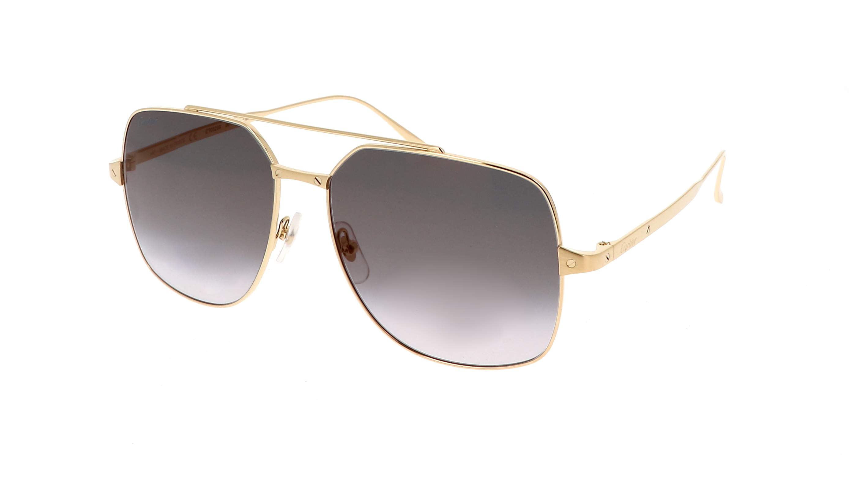 Sunglasses Cartier CT0329S 001 58-15 Gold Gradient in stock | Price 641 ...