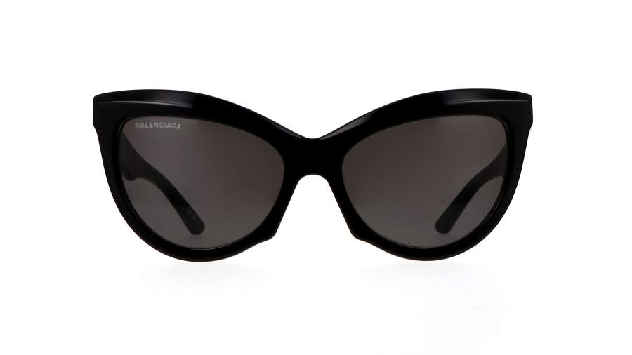 Sonnenbrille Balenciaga BB0217S 001 57-17 Schwarz Mittel auf Lager