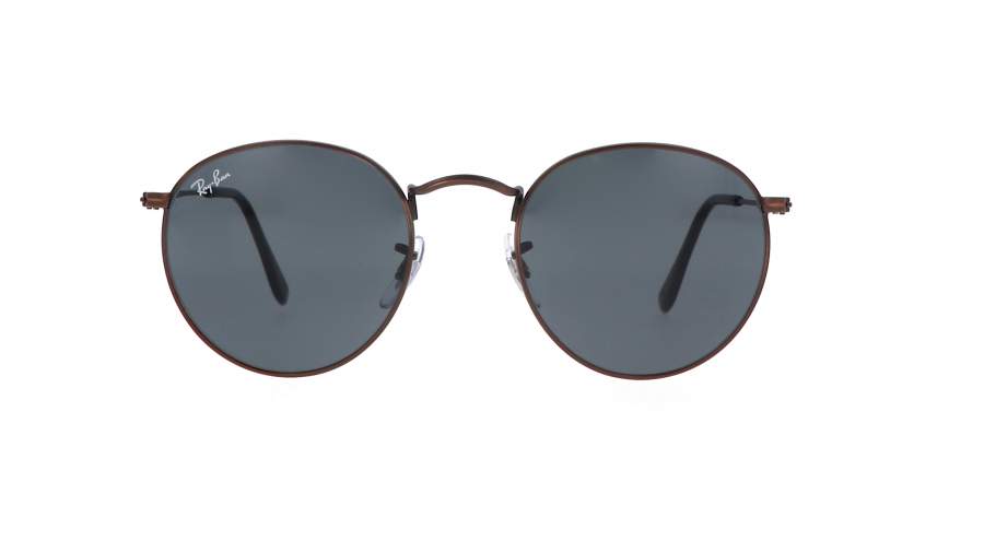 Sunglasses Ray-Ban Round Antique copper Evolve Grey Matte RB3447 9230/R5 53-21 Large in stock