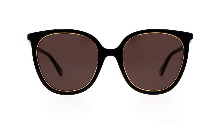 Sunglasses Gucci GG1076S 002 56-21 Black Large in stock