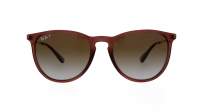 Ray-Ban Erika RB4171 6593/T5 54-18 Transparent Dark Brown