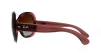 Ray-ban Jackie ohh  RB4098 6593/T5 60-14  Braun Transparent brown 