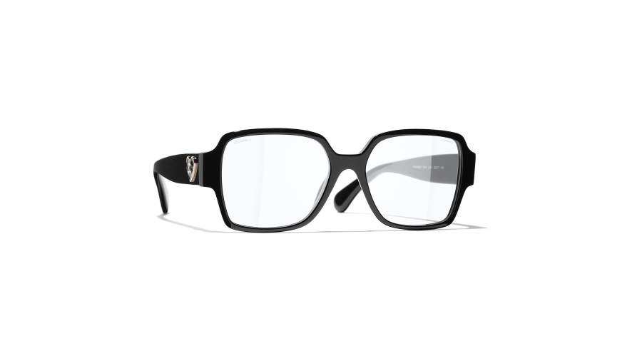 Eyeglasses CHANEL CH3438 C501 54-17 Black Large in stock