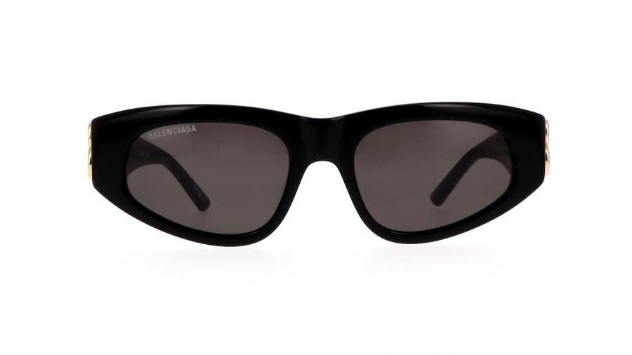 Sonnenbrille Balenciaga Dynasty BB0095S 001 53-19 Schwarz auf Lager