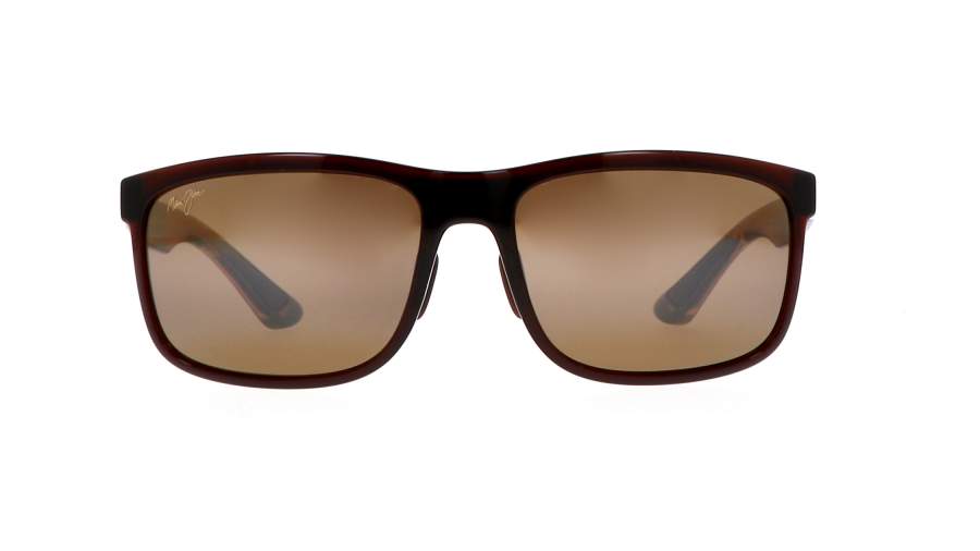 Sunglasses Maui Jim Huelo Tortue brown HCL Bronze H449-01 58-18 Medium Polarized in stock