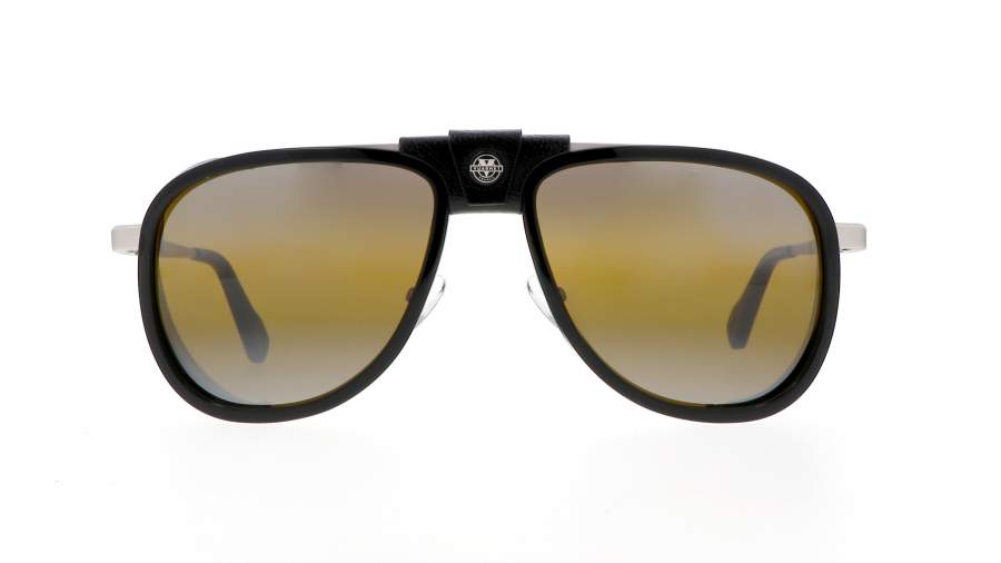 Sunglasses Vuarnet Glacier 2112 Black Skilynx VL2112 0001 7184 Large Gradient Mirror in stock