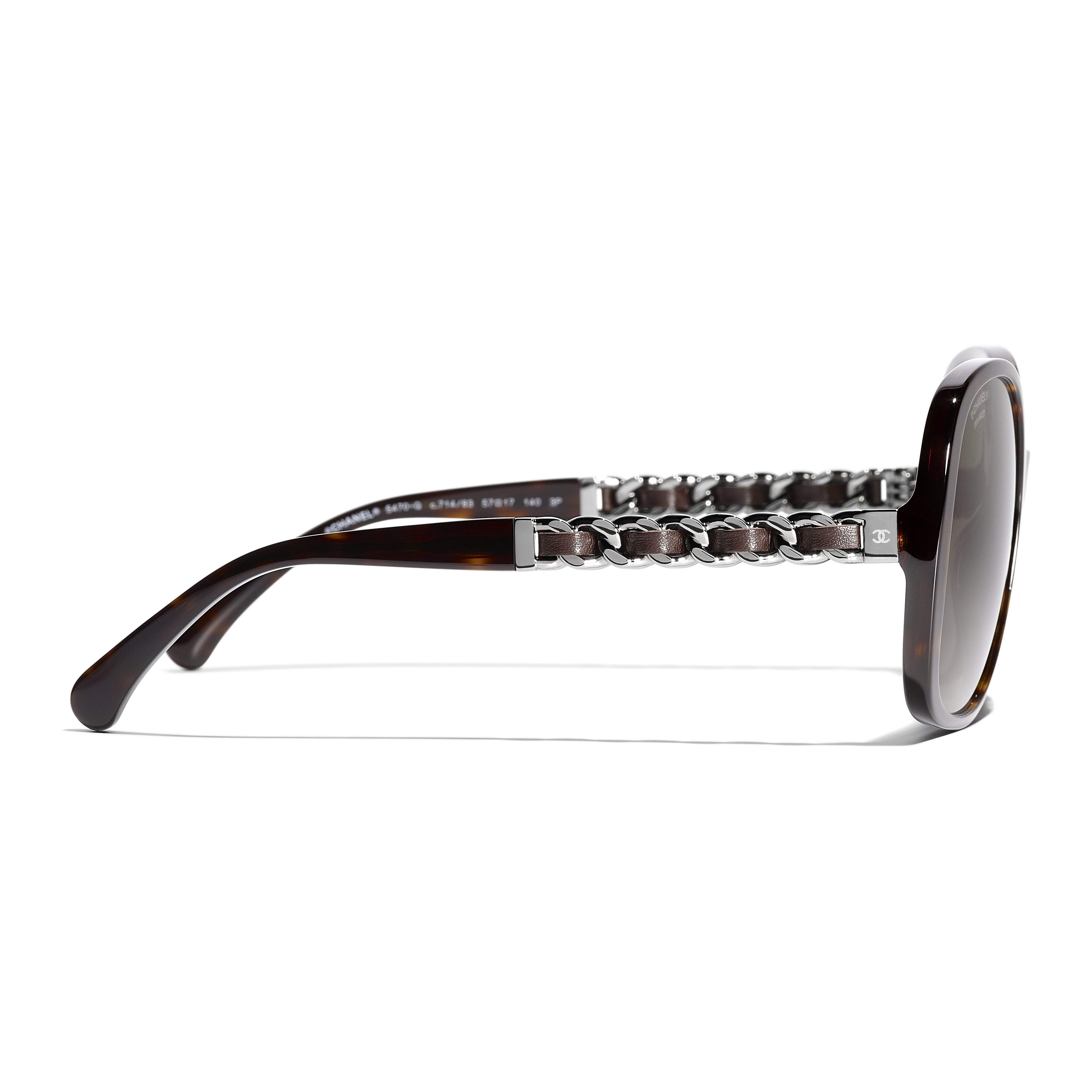 Sunglasses CHANEL CH5470Q C71483 57-17 Dark Tortoise Tortoise Polarized in  stock, Price 283,33 €