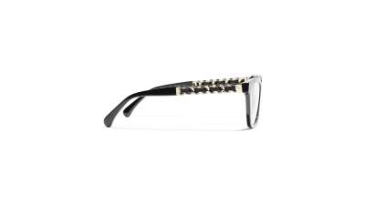 Eyeglasses CHANEL CH3429Q C622 52-16 Black and Gold Small in stock