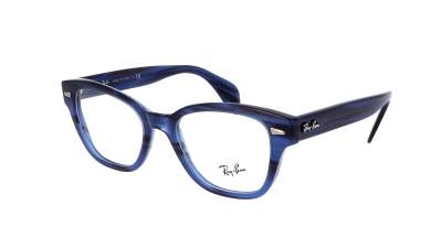 Eyeglasses Ray-Ban RX0880 RB0880 8053 49-19 Striped Blue Blue Medium in stock