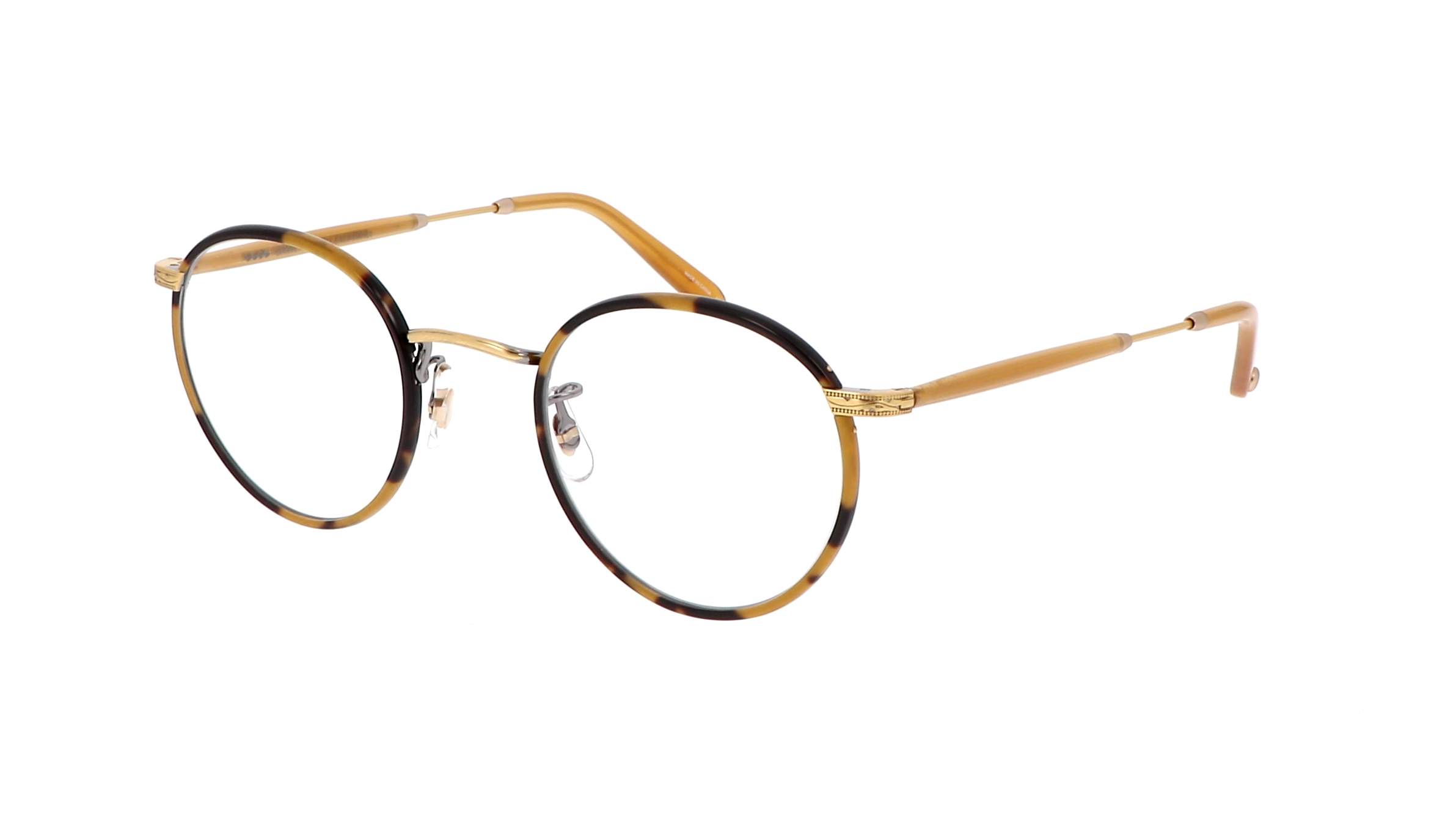 Eyeglasses Garrett leight Wilson 3003 TT-AH 46-22 Black Dark tortoise ...