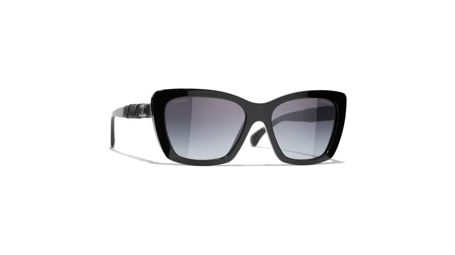 Sonnenbrille Chanel   CH5476Q C501S6 57-17  Schwarz auf Lager