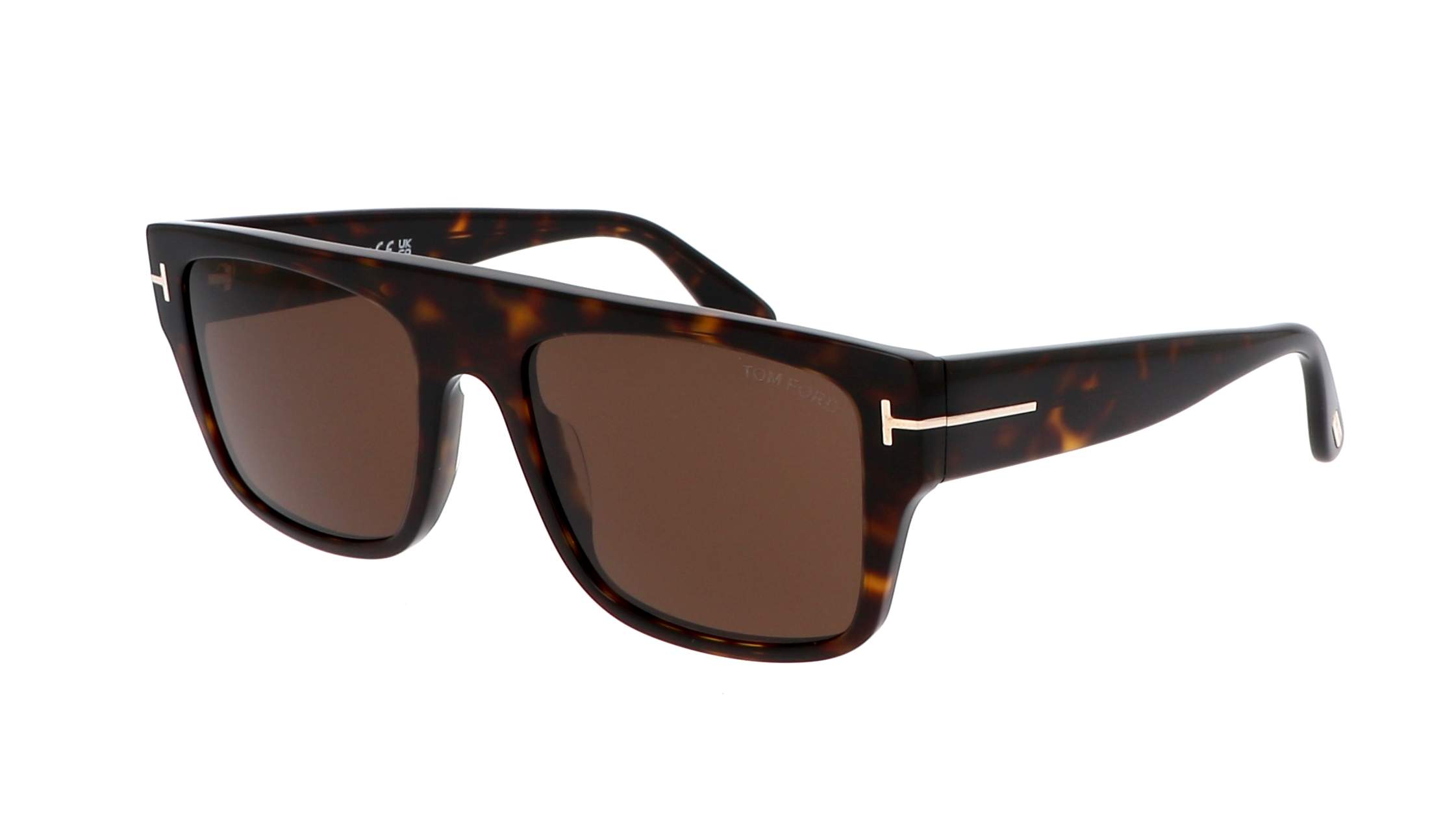 Sunglasses Tom Ford FT0907/S 52E 55-19 Tortoise in stock | Price 162,46 ...