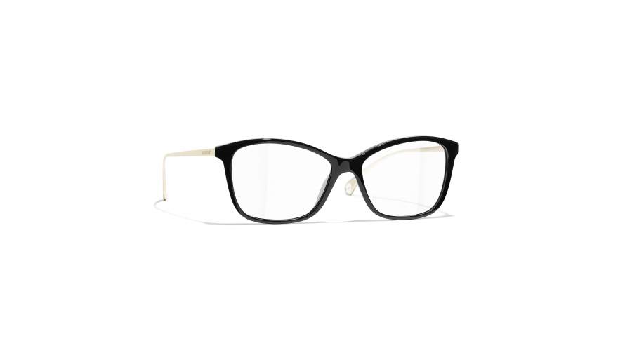 Brille Chanel   CH3422 C501 52-16  Schwarz auf Lager