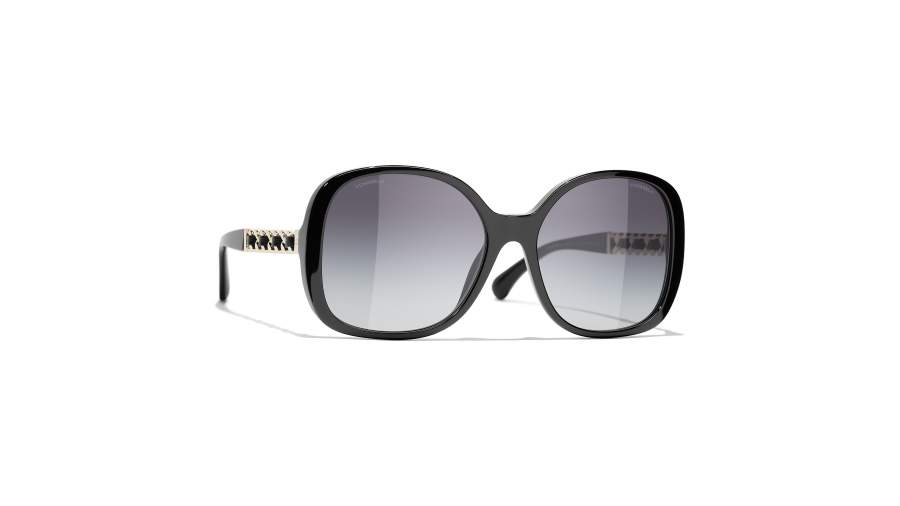 Sonnenbrille Chanel   CH5470Q C622S6 57-17  Schwarz auf Lager