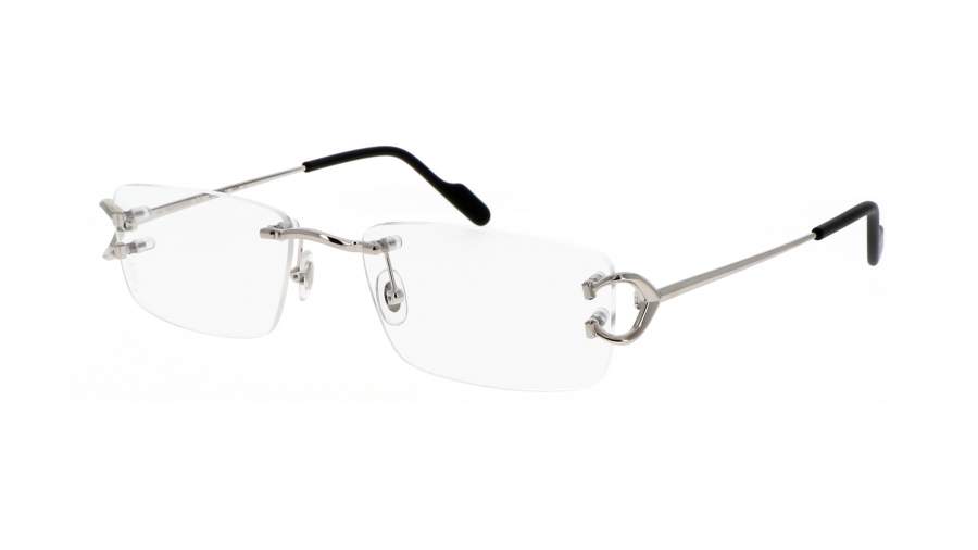 Cartier glasses clearance silver