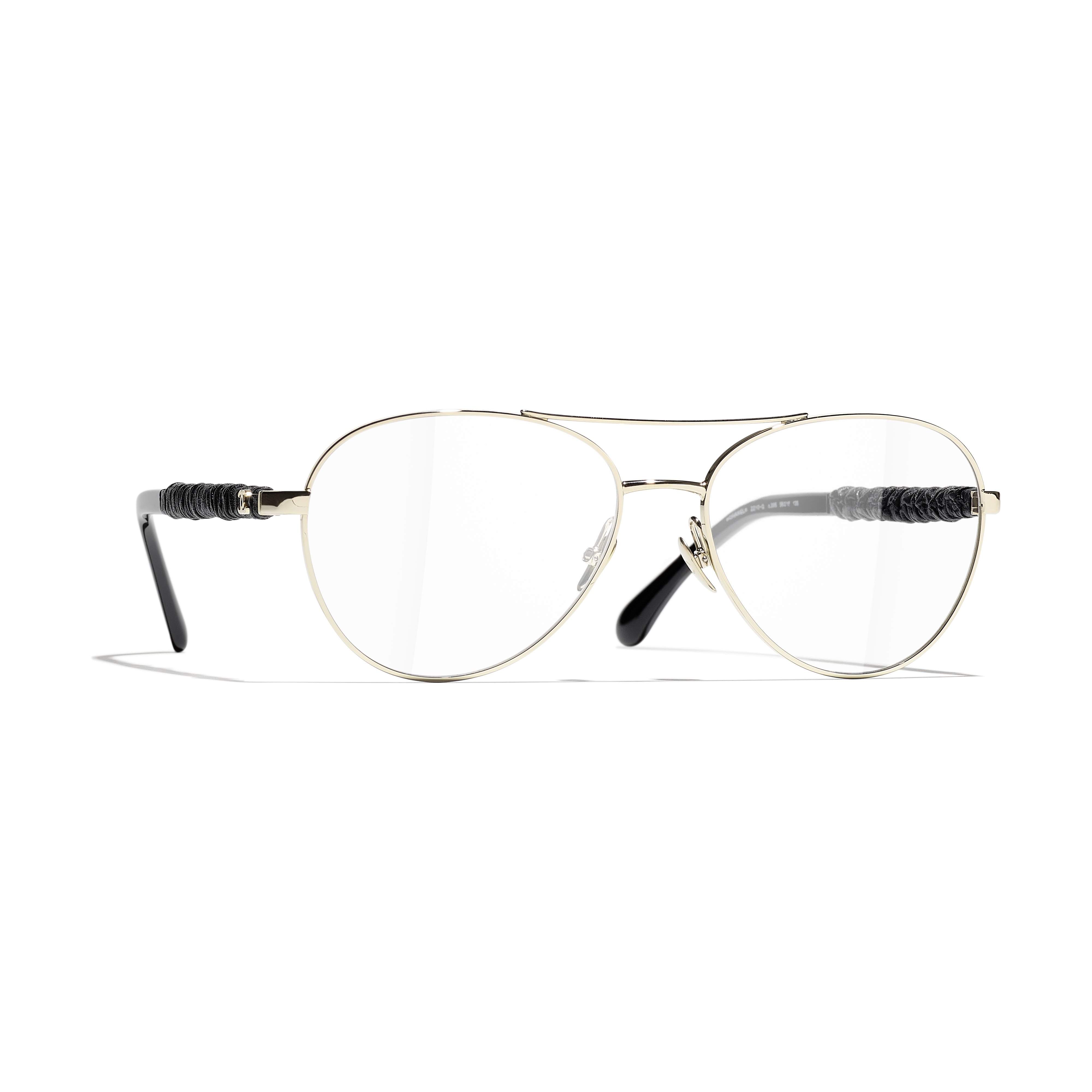 Eyeglasses CHANEL CH 2205Q C395 56/16 Woman or / noir butterfly Full Frame  Glasses trendy 56mmx16mm 977$CA
