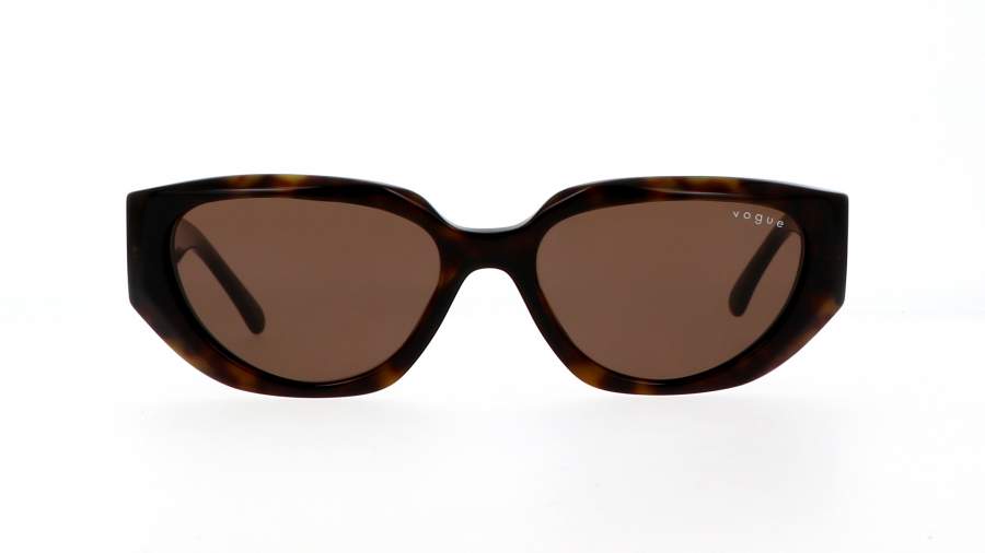 Lunettes de soleil Vogue Hailey bieber x vogue eyewear  VO5438S W65673 52-16 Dark havana en stock