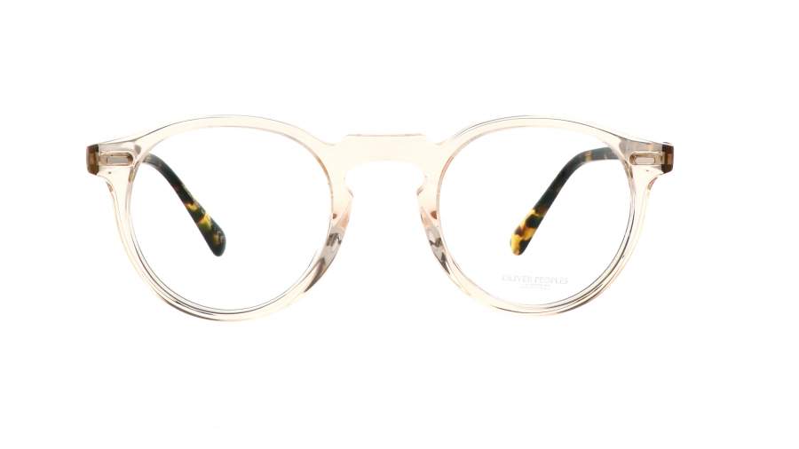Eyeglasses Oliver peoples Gregory peck Buff Clear OV5186 1485 47-23 Medium in stock