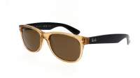 Ray-Ban New wayfarer RB2132 945/57 55-18 Honey