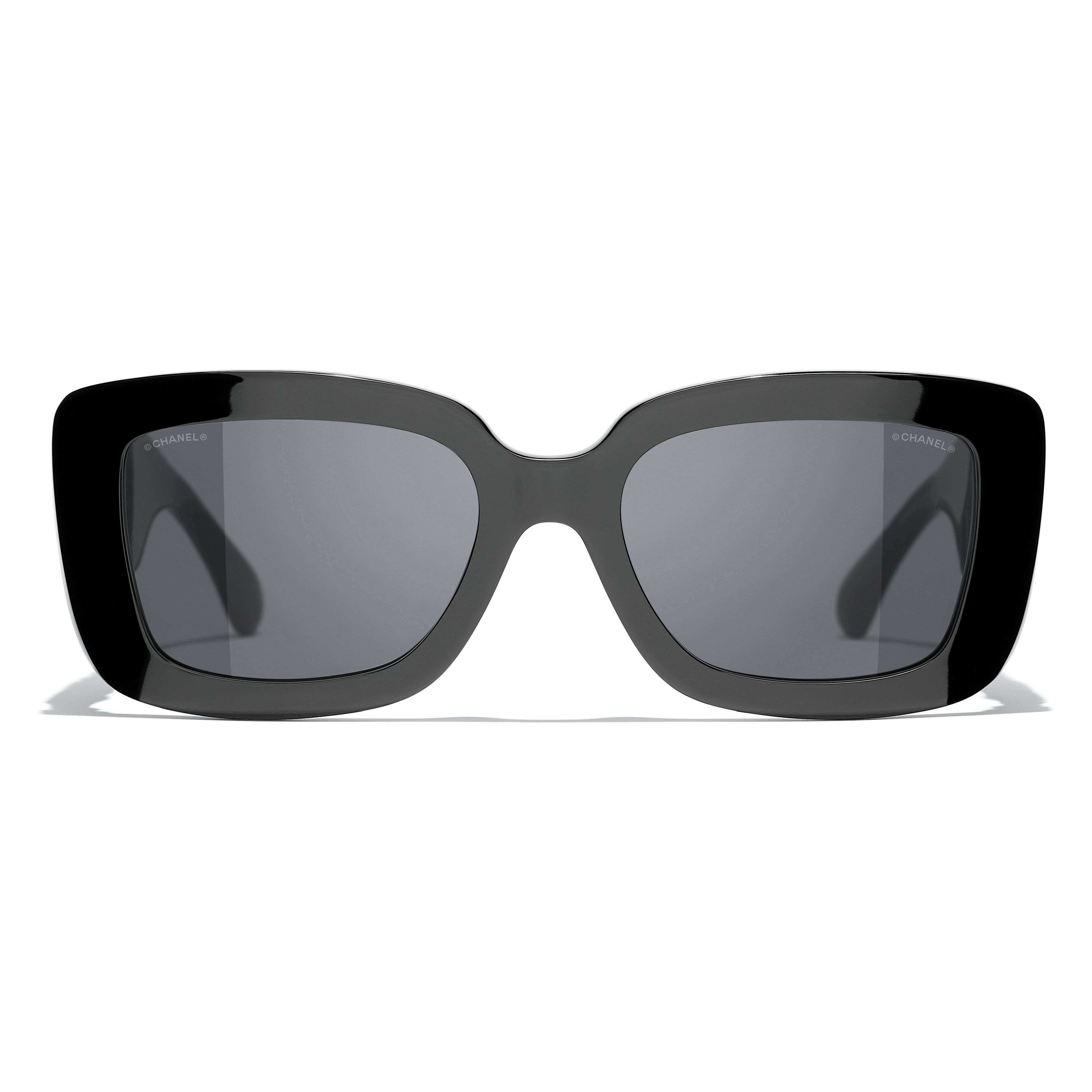 Sunglasses Chanel CH5458 C622T8 55-17 Black in stock, Price 254,17 €