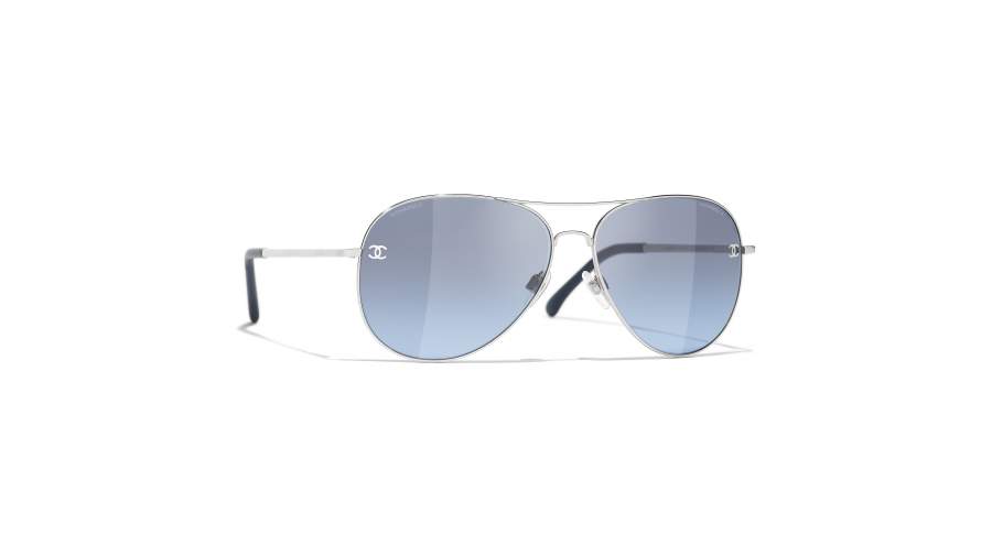 Sunglasses Chanel   CH4189TQ C124S2 59-14 Silver in stock