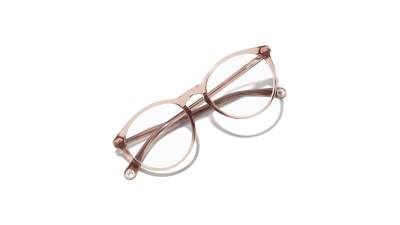 Eyeglasses Chanel Signature CH3413 1709 51-19 Transparent brown in