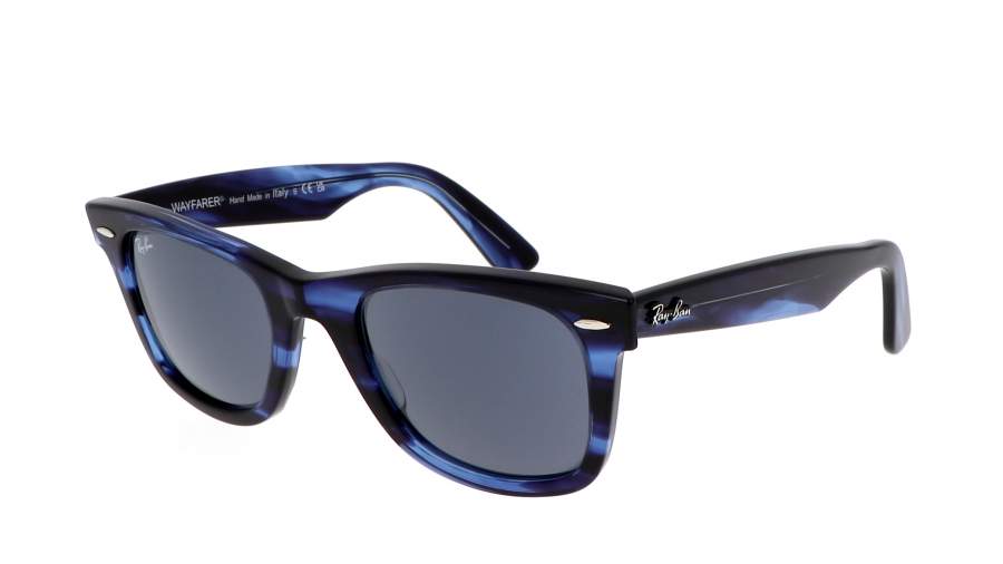 Occhiali da sole Ray-Ban Original wayfarer RB2140 1361R5 50-22 Striped Blue in stock