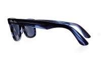 Ray-Ban Original wayfarer Bio-Based RB2140 1361R5 50-22 Striped Blue