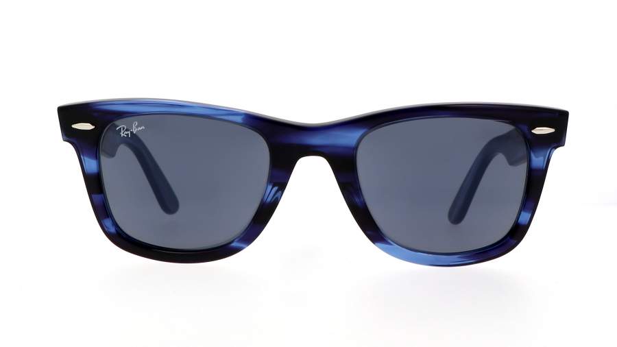 Sunglasses Ray-ban Original wayfarer  RB2140 1361R5 50-22 Striped blue in stock