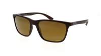 Ray-Ban RB4385 6124/A3 58-18 Matte Brown