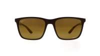 Ray-Ban RB4385 6124/A3 58-18 Matte Brown