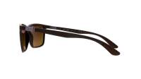 Ray-Ban RB4385 6124/A3 58-18 Matte Brown