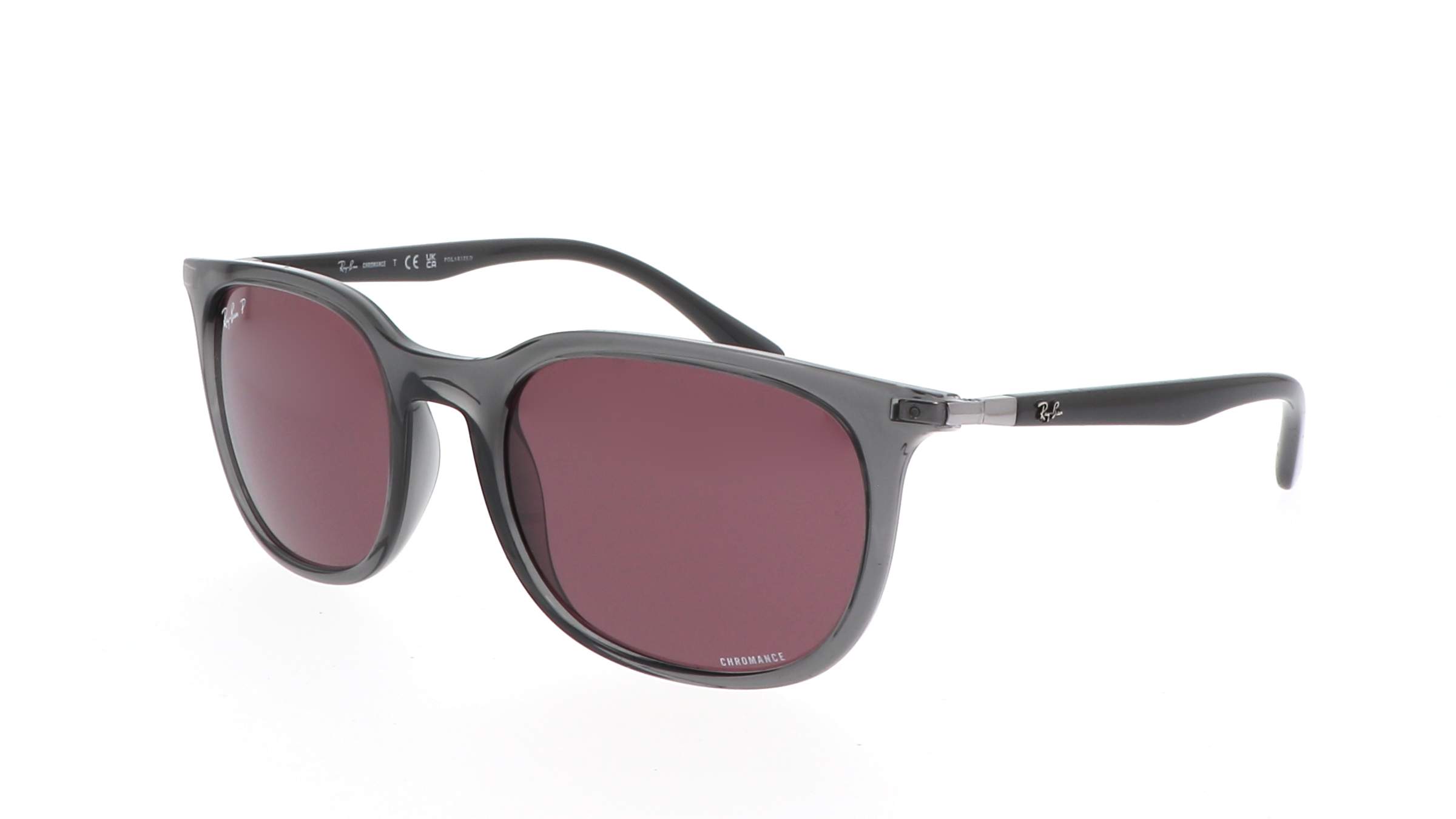Ray-ban RB4386 6650/AF 54-20 Transparent grey in stock | Price 103,25 ...