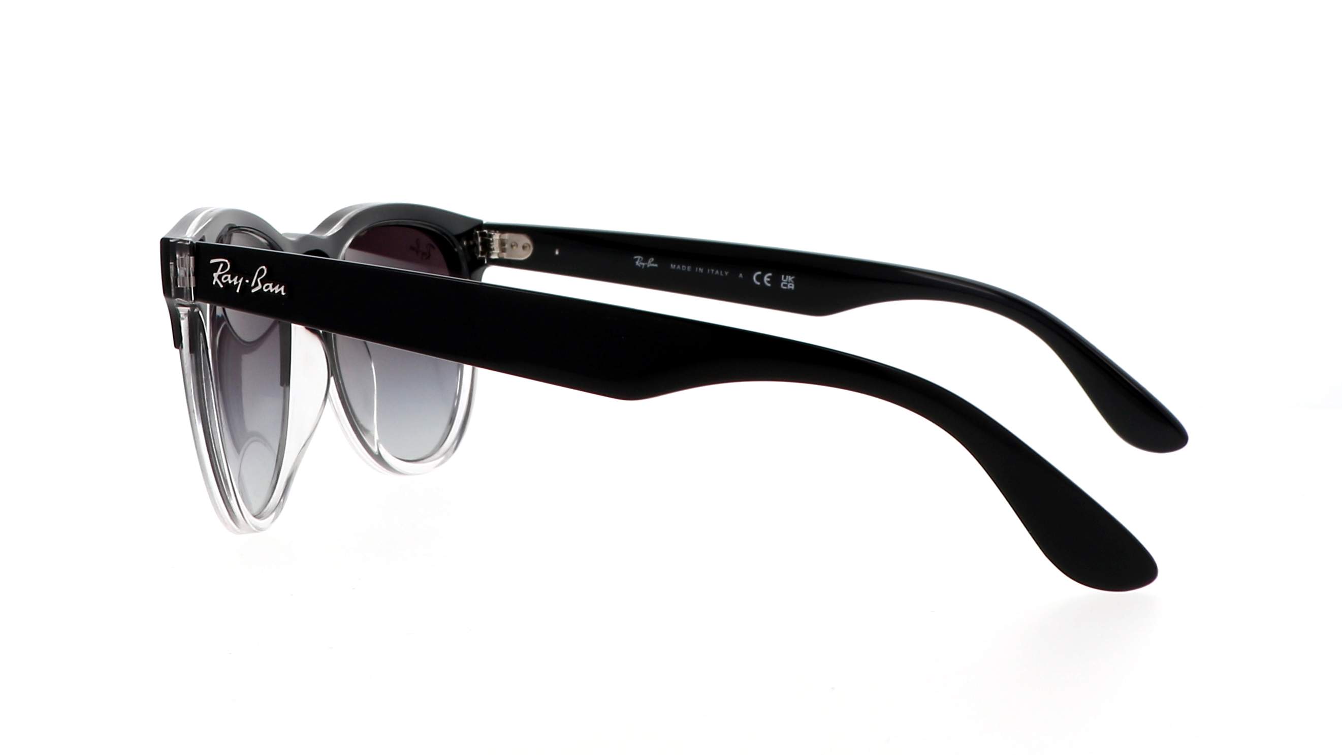 Sunglasses Ray-ban Iris RB4471 6630/8G 54-18 Black on transparent in ...