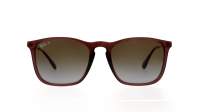 Ray-Ban Chris RB4187 6593/T5 54-18 Transparent Brown