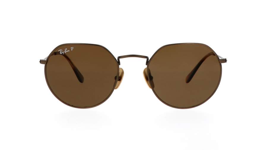 Ray-ban Jack Titanium RB8165 9207/57 53-20 Antique gold in stock