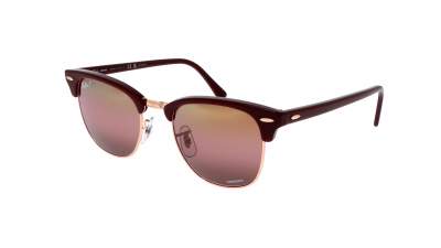 Ray-ban Clubmaster RB3016 1365/G9 51-21 Bordeaux on rose gold