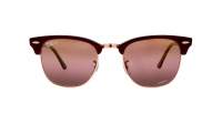 Ray-ban Clubmaster  RB3016 1365/G9 51-21 Bordeaux on rose gold